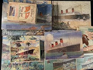 Related Images Collection: Ocean Liners - selection of jigsaw puzzles