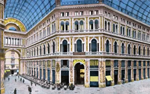 Octagon of Galleria Umberto I, Naples, Italy Octagon of Galleria Umberto I, Naples, Italy