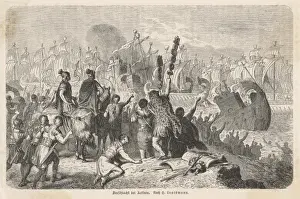 The Print of Octavian's Victory at Actium