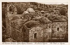 Crete Monastery Prints: Odigitria, Crete - The Monastery