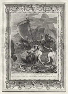 Classical Mythological Art Prints: Odysseus & Sirens