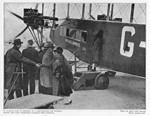 Aviation Nostalgia Photos Prints: Off to Paris by Air