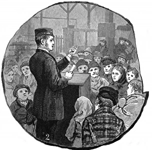 Official at the Castle Garden Depot, New York, 1886 Official at the Castle Garden Depot, New York, 1886