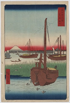 Offing of Tsukuda in the eastern capital Offing of Tsukuda in the eastern capital