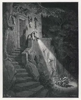 Classic Literature Artwork Prints: At the Ogres Dwelling
