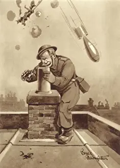 Bruce Bairnsfather Art Prints: Old Bill and Co by Bruce Bairnsfather