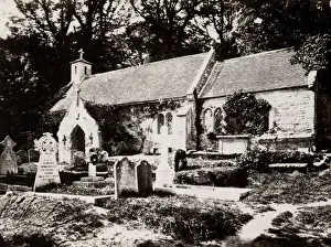 Old church at Bonchurch, Isle of Wight Old church at Bonchurch, Isle of Wight