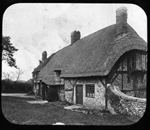English Countryside Cottages Prints: Old Cottage