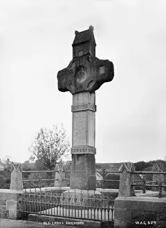 Northern Ireland Locations Map Prints: Old Cross, Dromore