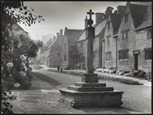 Cotswold Landscape Photography Prints: Old Cross / Stanton