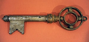 Old key. Museum of History and Navigation. Riga. Latvia Old key. Museum of History and Navigation. Riga. Latvia