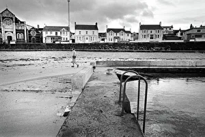 The old outdoor swimming pool at Portstewart, County Derry The old outdoor swimming pool at Portstewart, County Derry