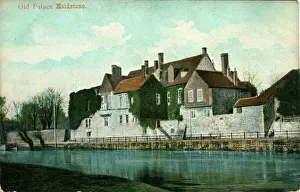 Palace Prints: Old Palace, Maidstone Print, Kent, England 1910s