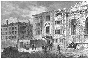 Lombard Street Old Post Office Print 1800