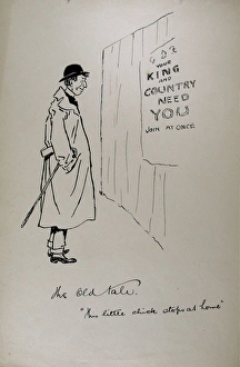 The Old Tale This little chick stops at home - WWI The Old Tale This little chick stops at home - WWI