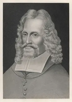 Prints of OLIVER PLUNKETT Irish Catholic, archbishop of Armagh and primate of Ireland, falsely accused of conspiracy by Titus Oates and hanged, disembowelled &c in London Primate Prints: Oliver Plunkett Print: Engraving of the Irish Catholic Archbishop