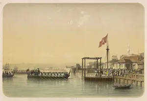 Print of Omar Pacha at Varna
