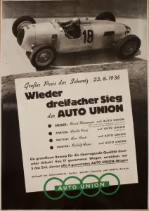 Auto Union Swiss Grand Prix 1936 Print