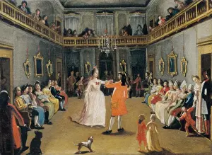 Oil On Canvas Import Art Prints: Opening the Ball