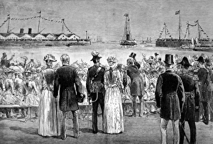 Opening of the Empress Dock, Southampton Opening of the Empress Dock, Southampton