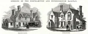 Opening of the Northampton & Peterborough Railway Opening of the Northampton & Peterborough Railway