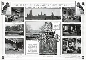 The Opening of Parliament by King Edward VII: Scenes in the Governmental City of The Opening of Parliament by King Edward VII: Scenes in the Governmental City of
