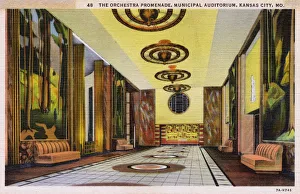 The Orchestra promenade, Municipal Auditorium, Kansas City The Orchestra promenade, Municipal Auditorium, Kansas City