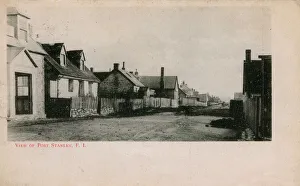 Original settlers cottages, Port Stanley, Falkland Islands Original settlers cottages, Port Stanley, Falkland Islands