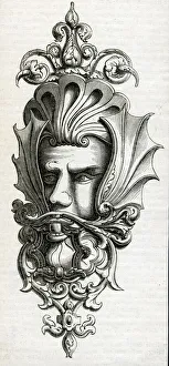 Ornate Door Knocker, Florence, Italy Ornate Door Knocker, Florence, Italy