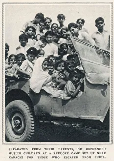 Orphaned Muslim Children at Karachi Refugee Camp Orphaned Muslim Children at Karachi Refugee Camp