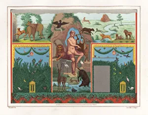 Orpheus with lyre from the viridarium (garden) Orpheus with lyre from the viridarium (garden)