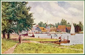 Suffolk Coastline Prints: Oulton Broad