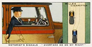 Overtake me on my Right Print