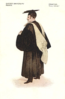Oxford University robes: Proctor (full dress) Oxford University robes: Proctor (full dress)