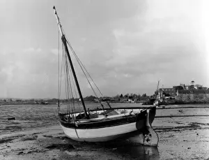 Oyster Boat Print, River Exe, Topsham, Devon