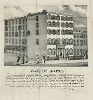 Vintage Travel Photos Prints: Pacific Hotel