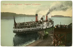 Paddle steamer Chippewa at Lewiston, Ontario, Canada Paddle steamer Chippewa at Lewiston, Ontario, Canada