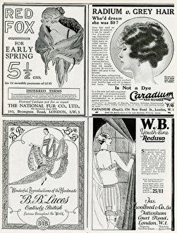 Page of adverts in The Tatler 1927 Page of adverts in The Tatler 1927