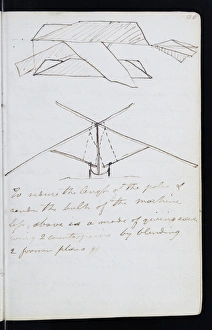Royal aeronautical society/page original notebook george cayley Royal aeronautical society/page original notebook george cayley