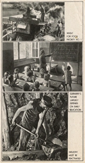 Page of a postwar leaflet about Germany Page of a postwar leaflet about Germany