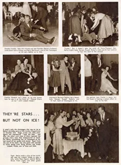 Page from The Sketch reporting on the birthday party of Belita Page from The Sketch reporting on the birthday party of Belita