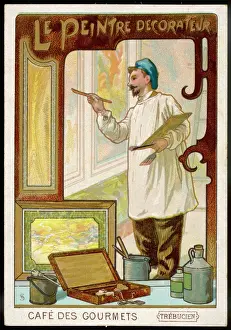 A Painter at Work, Print