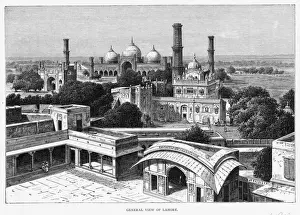 Pakistan Lahore General View Print 1920s