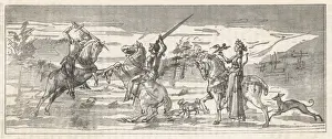 Arthurian Legend Prints: Palamon and Arcite