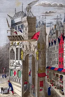 Historic Paris Buildings Prints: Palatial Paris House