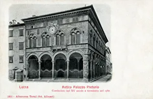 The Palazzo Pretoria - Lucca, Tuscany, Italy The Palazzo Pretoria - Lucca, Tuscany, Italy