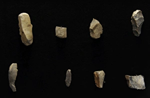 Paleolithic. Baltic area. Europe. Settlements of the first r Paleolithic. Baltic area. Europe. Settlements of the first r
