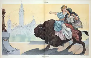 Puck Magazine Illustrations Online Prints: Pan-American