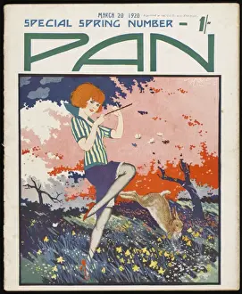 Tom Purvis Artwork Prints: Pan Cover Spring 1920