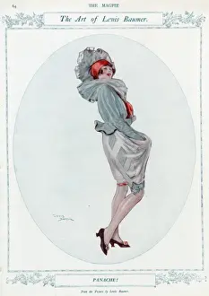 1920s Fashion Print: Panache! by Lewis Baumer